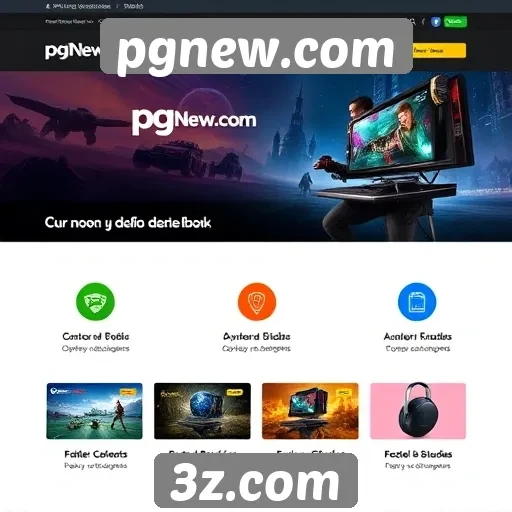 Análise das funcionalidades do pgnew.com